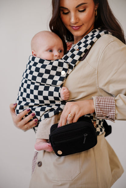 The Monarch Accessory Bag - Houndstooth